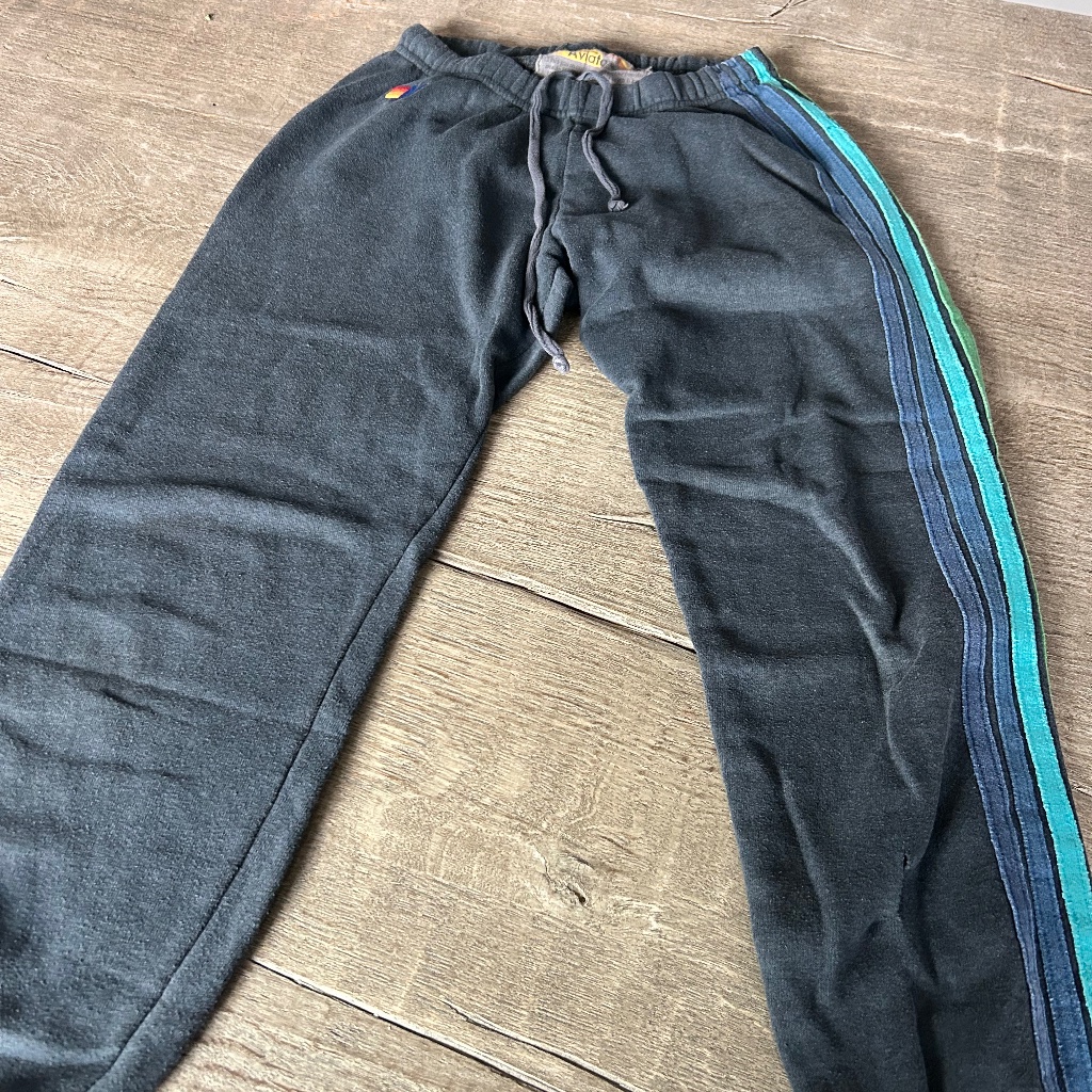 Xs Aviator Nation 5 Stripe Sweatpants